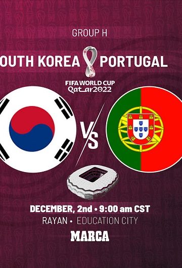 مباراة كوريا الجنوبية والبرتغال كاملة كاس العالم 2022 دور المجموعات